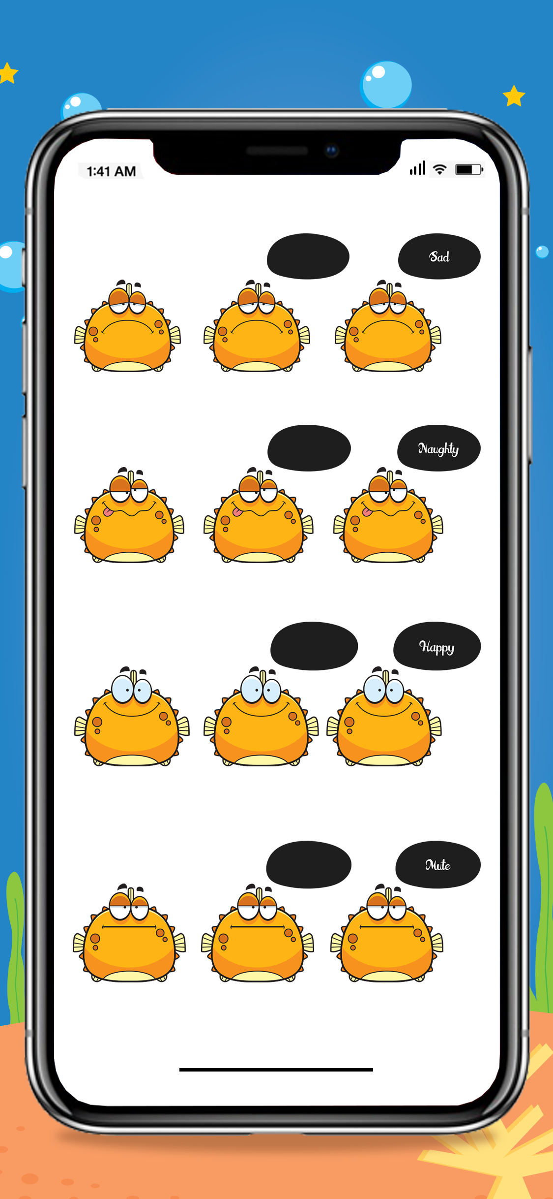 Animated Fish Stickers screenshot 4