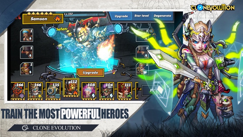 Clone Evolution: Cyber War screenshot 2