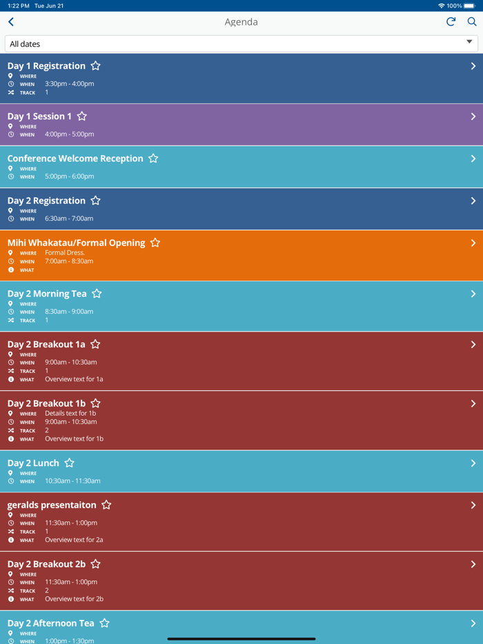 University of Otago Events App