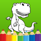 Best coloring book : Dinosaurs