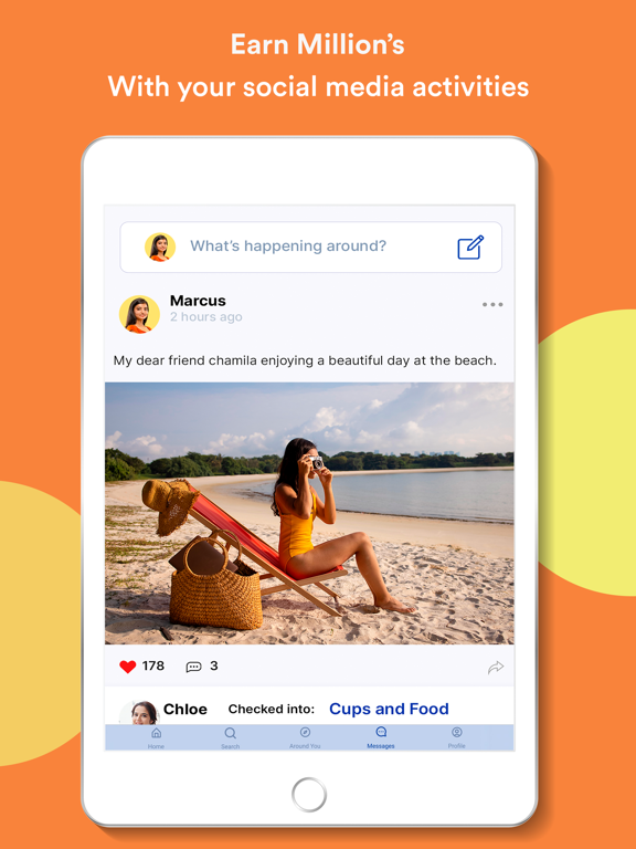 Pointgenie: Local City Guide iPad screenshot 4 - Social Networking app