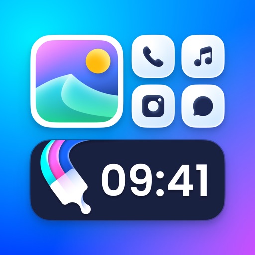 Icon Themer: Clock Widget Icon