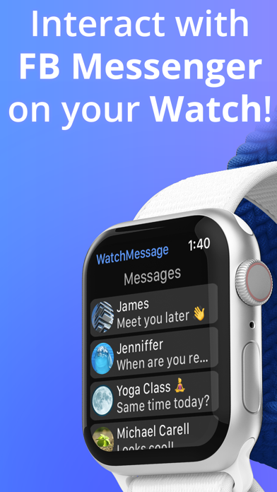 WatchMessage for Messenger Screenshot