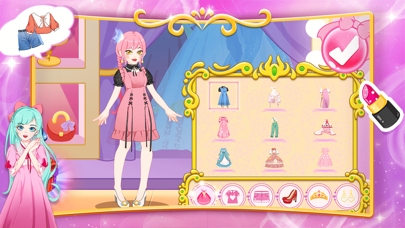 Screenshot #2 pour Princess Fashion MakeUp Games