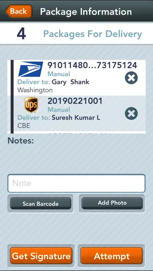 QTrak screenshot 3