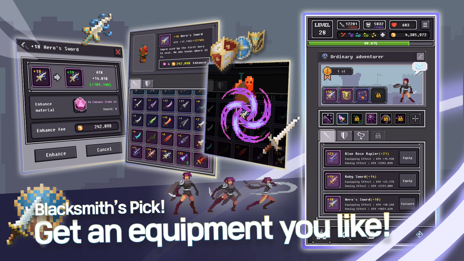 #3. Chat RPG: Plus - Idle Text RPG (iOS) Podle: Netstream