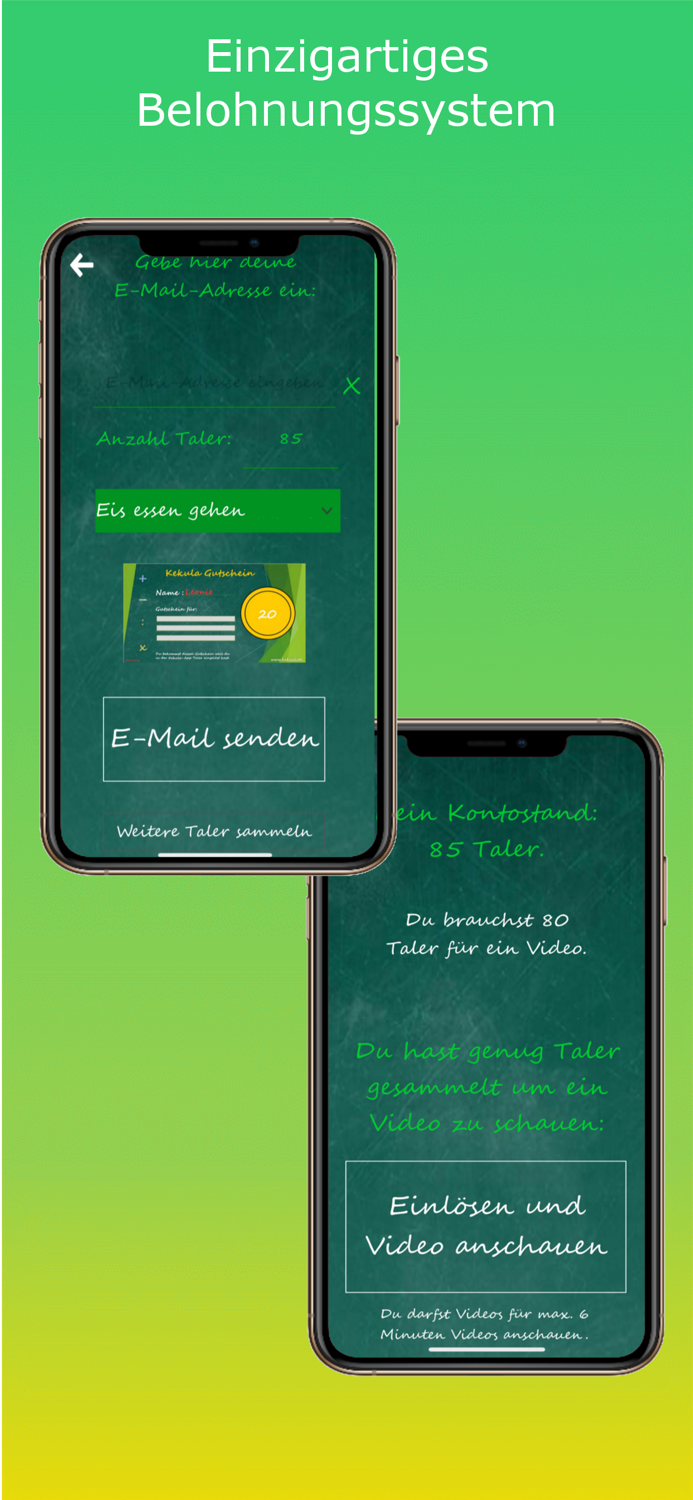 Werbefreie Mathe-App Kekula