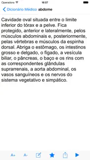dicionário médico iphone screenshot 2