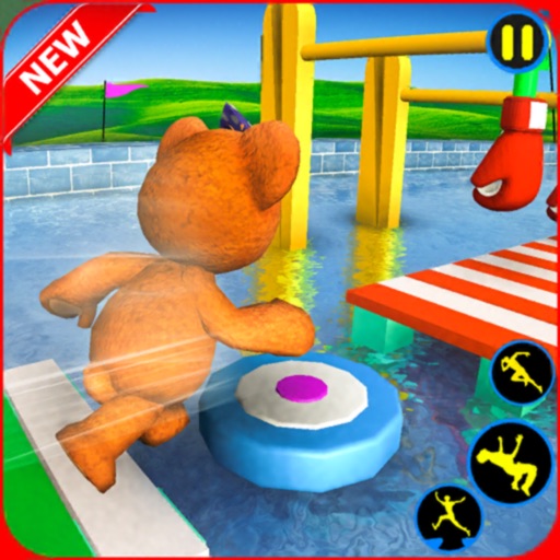 Teddy Fun Run Water Park Game icon