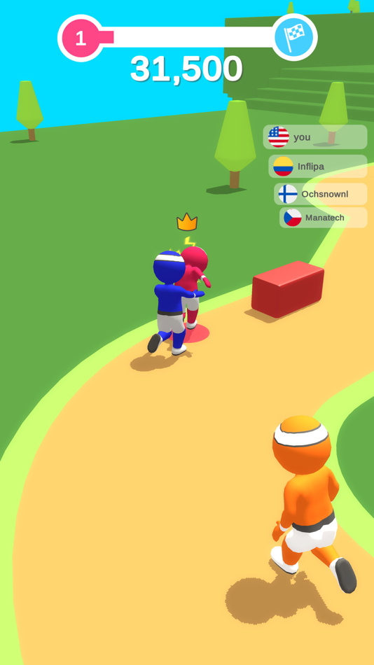 #2. PartyRun.io (iOS) 由: Henrique Silva
