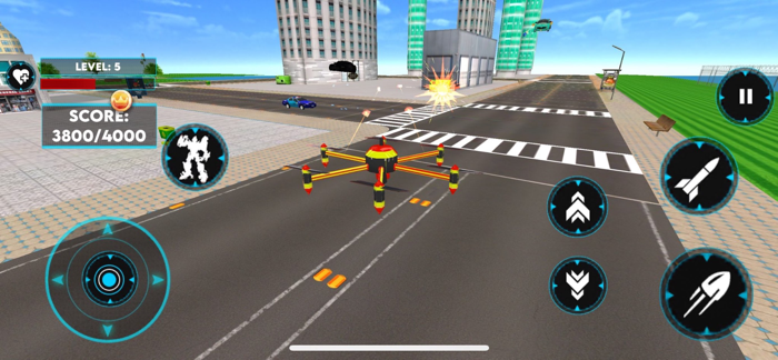 Super Robot Transform Games 3D