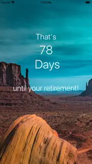 retirement countdown · iphone screenshot 3