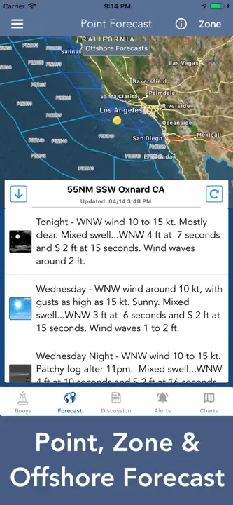Marine Weather Forecast Pro : capture d’écran 2 sur 9