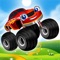 Icon Monster Trucks Kids Race Game