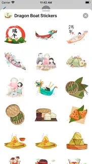 dragon boat stickers-端午節龍舟貼圖 iphone screenshot 2