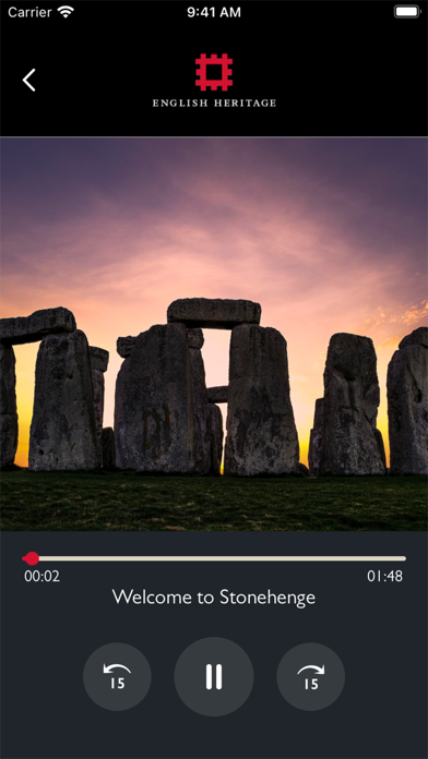 Stonehenge Audio Tour Screenshot
