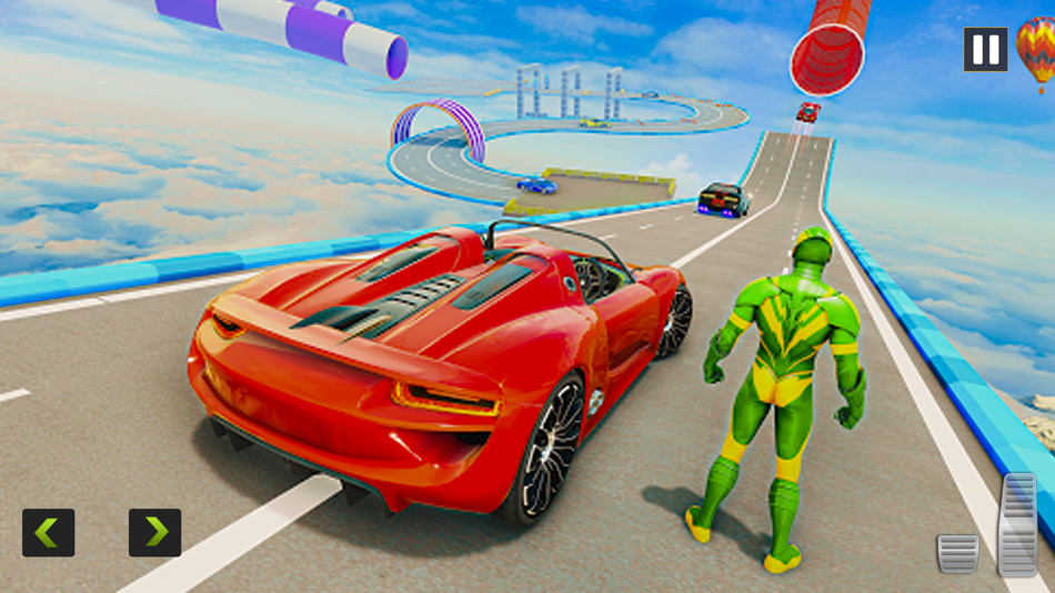 #4. Mega Car Games: Super Hero 3D (iOS) 由: Haroon Younas