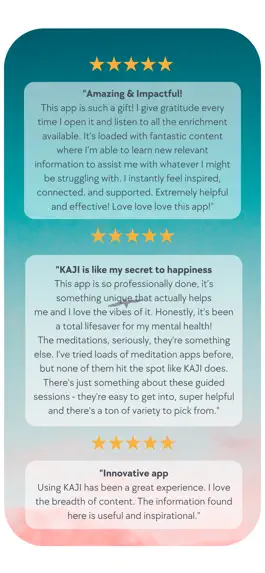Game screenshot KAJI: Meditation & Healing hack