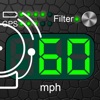 Speedometer, Speed Limit Alert icon