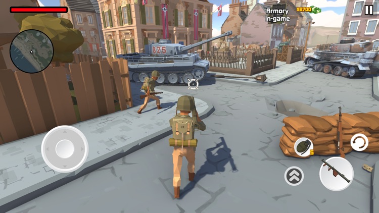 World War II Polygon Army screenshot-3