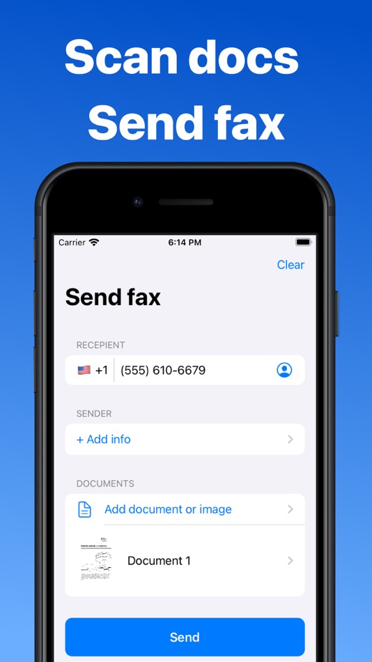 #1. Fax: scan and send from phone (iOS) 由: Valentyn Khutornenko