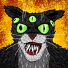 Icon Cat Fred Evil Pet. Horror game