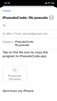 How to cancel & delete ipseudocode - for phone 4