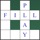 Word Fills - Crossword puzzles