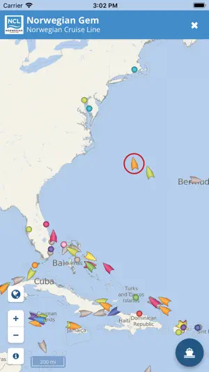 CruiseMapper screenshot 2