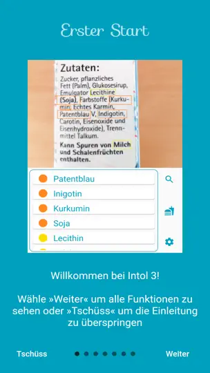 Screenshot von Intol - Bei Unverträglichkeit auf dem iPhone 2