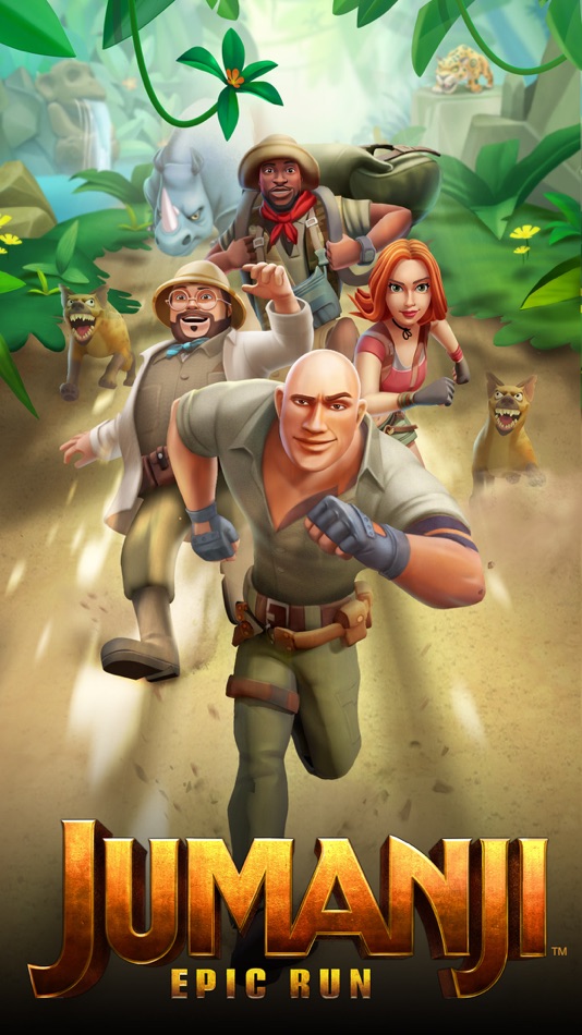 #1. Jumanji: Epic Run (iOS) Podle: Coco Play