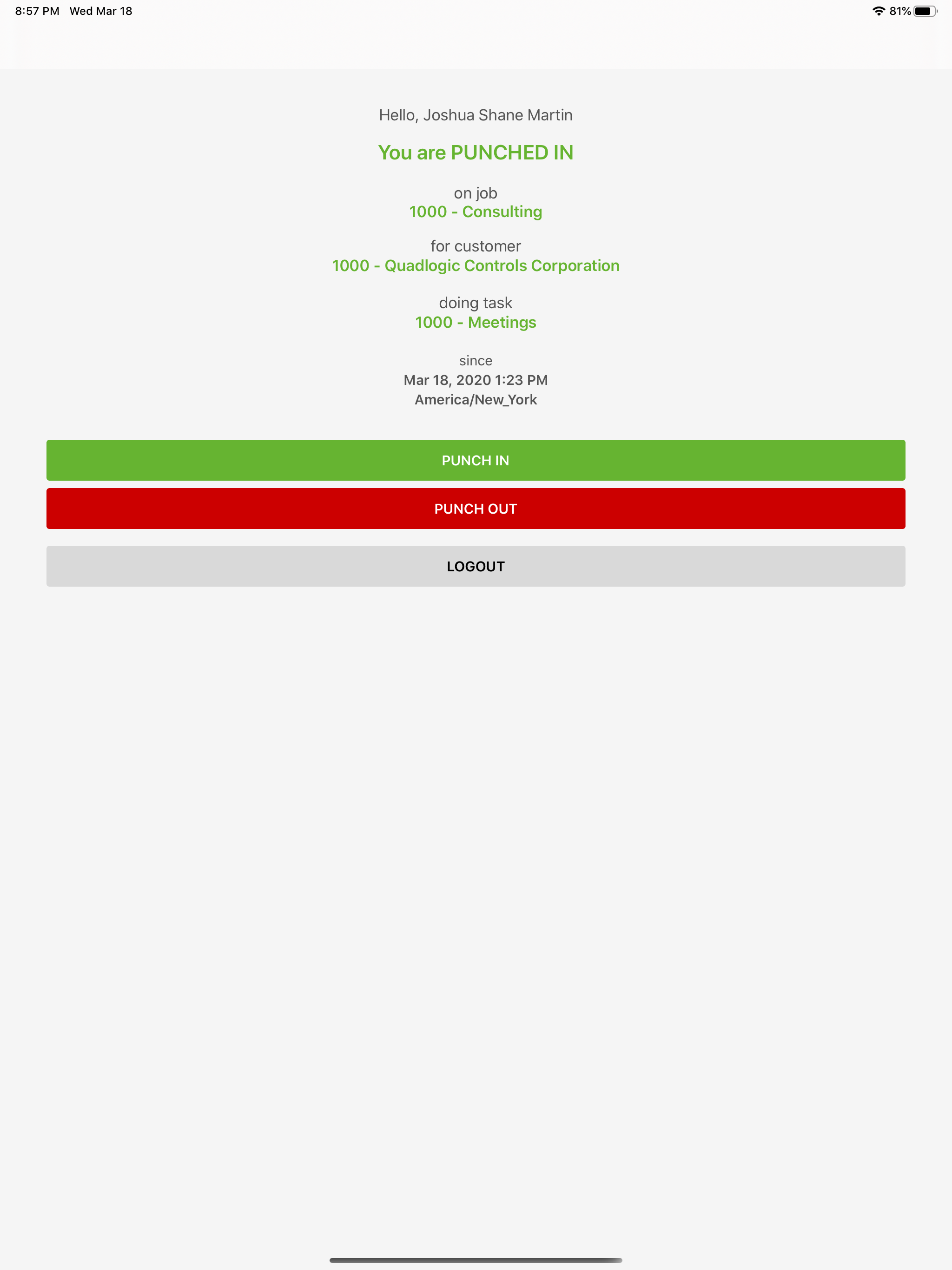 BRIZBEE Time Tracking