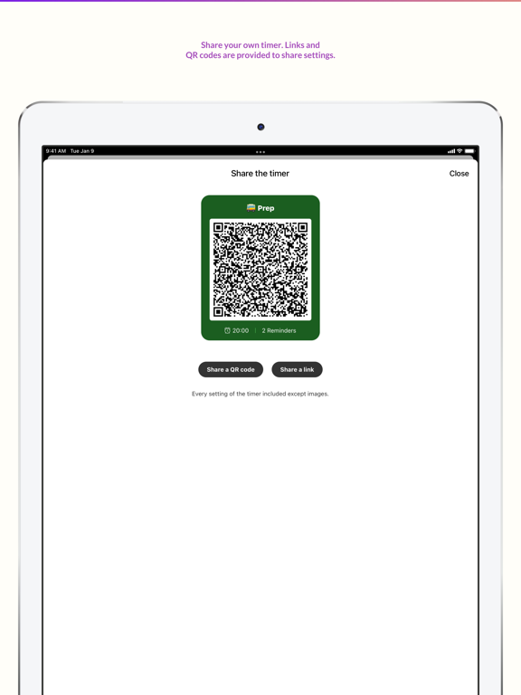 Visual Timer by Yong iPad screenshot 7 - Productivity app