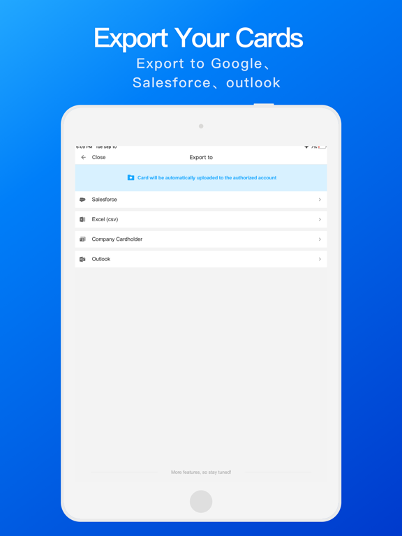 CamCard Business Card Scanner App voor iPhone, iPad en iPod touch