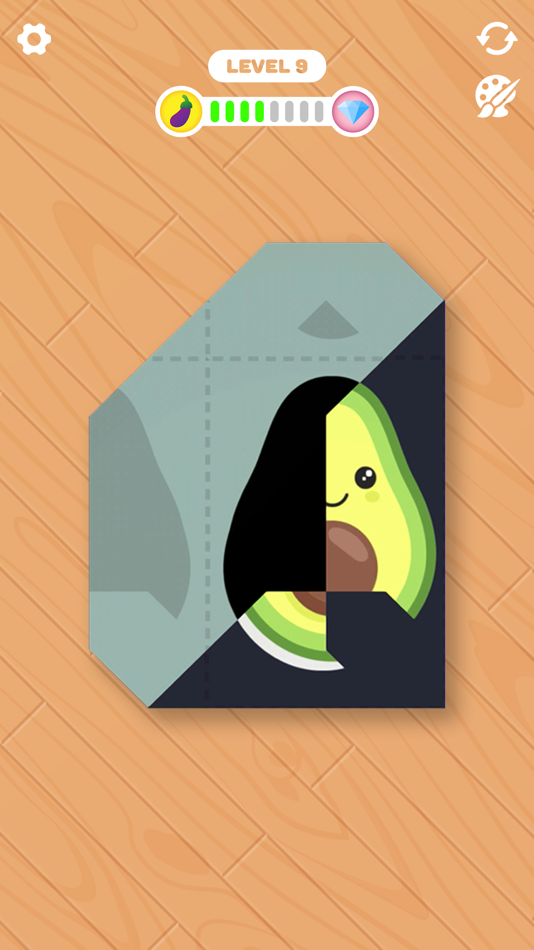 #3. Paper Fold (iOS) 由: AI Games FZ