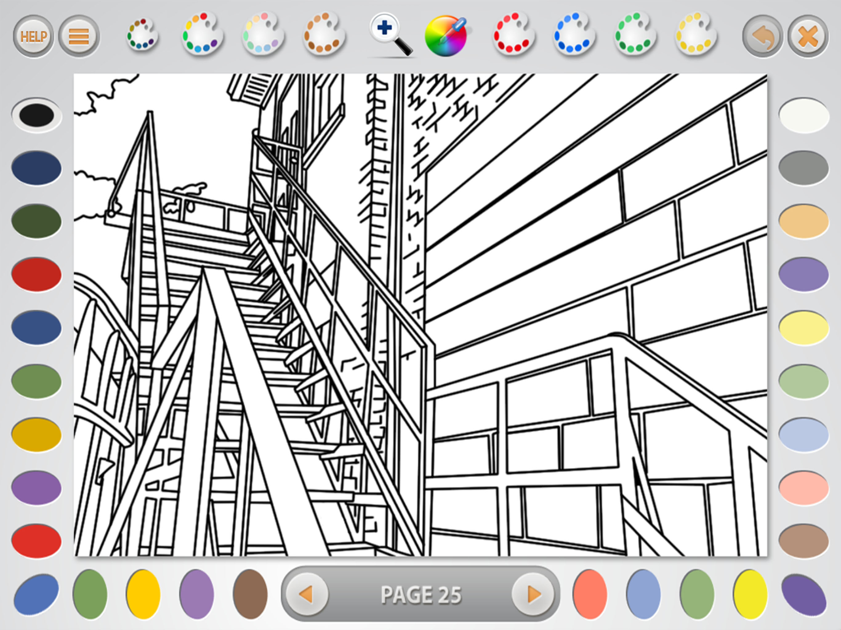 Intricate Coloring Places screenshot 15