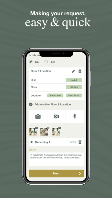 Solana Living Resident App Screenshot