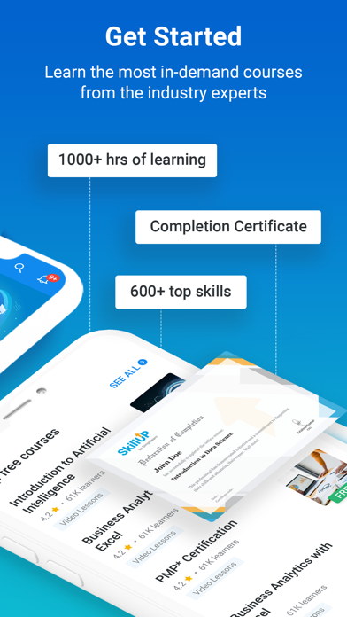 Simplilearn: Online Learning Screenshot