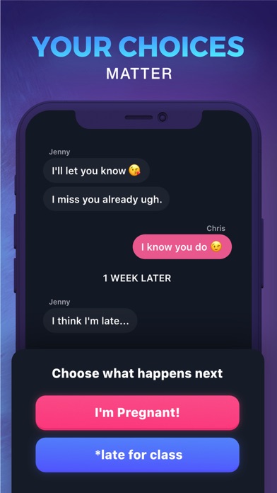 Lure: Interactive Chat Stories Screenshot