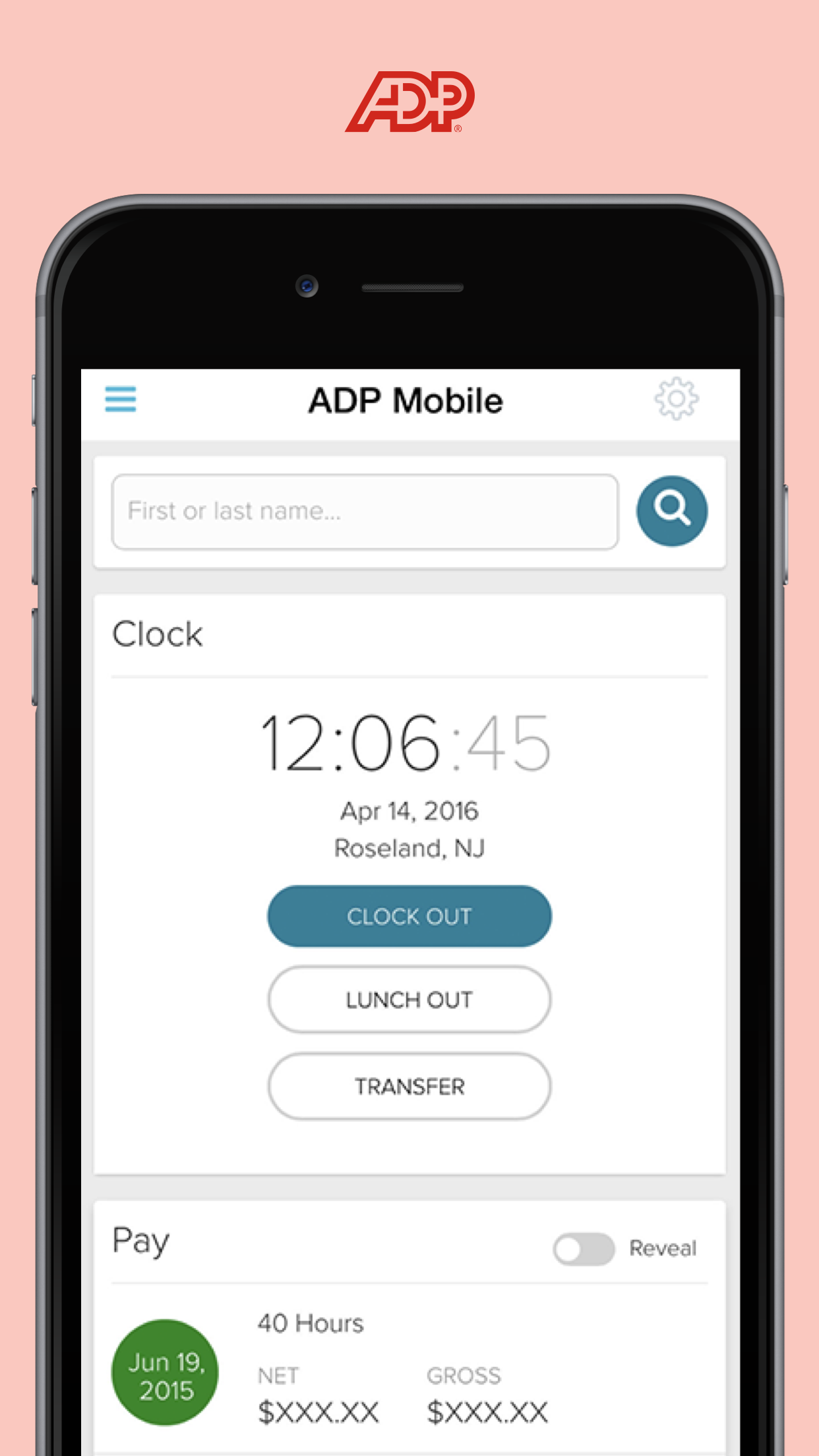 ADP Mobile Solutions screenshot 1