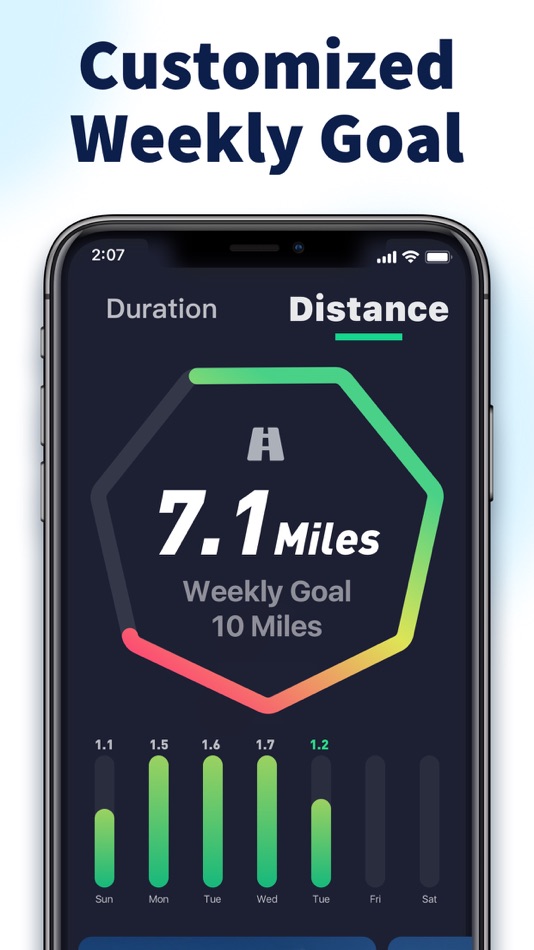 #2. Running App - Run Tracker (iOS) 由: Leap Health