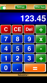 Calculator-- screenshot