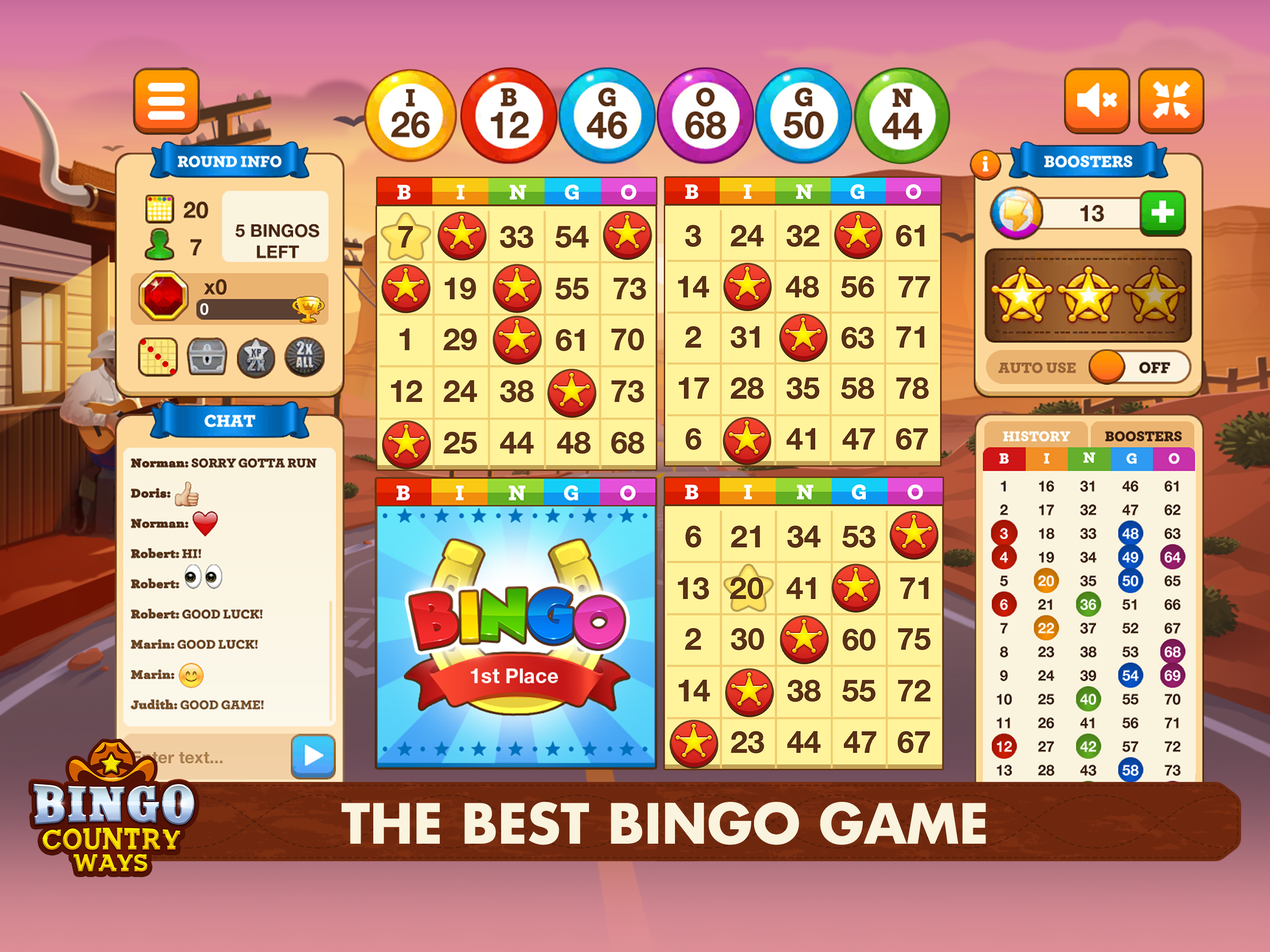 Bingo Country Ways -Bingo Live