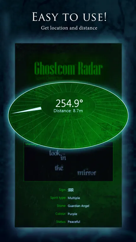 Ghostcom Radar Spooky Messages