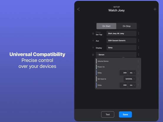 Universal Remote – Roomie iPad app afbeelding 7