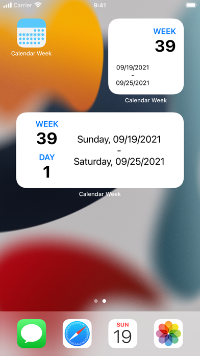 Calendar Week Screenshot