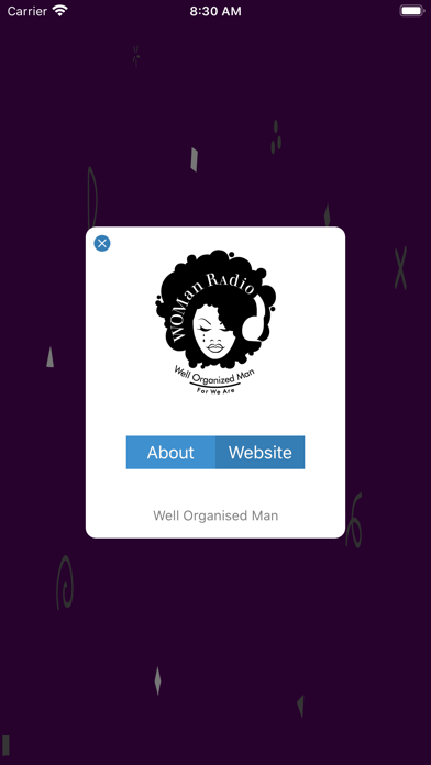 WOMan Radio Screenshot