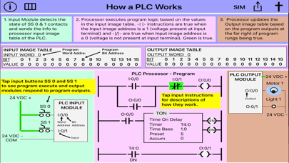 PLC Simulator, PLC Trainer Screenshot