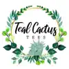 Teal Cactus Tees delete, cancel