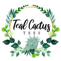 Teal Cactus Tees logo